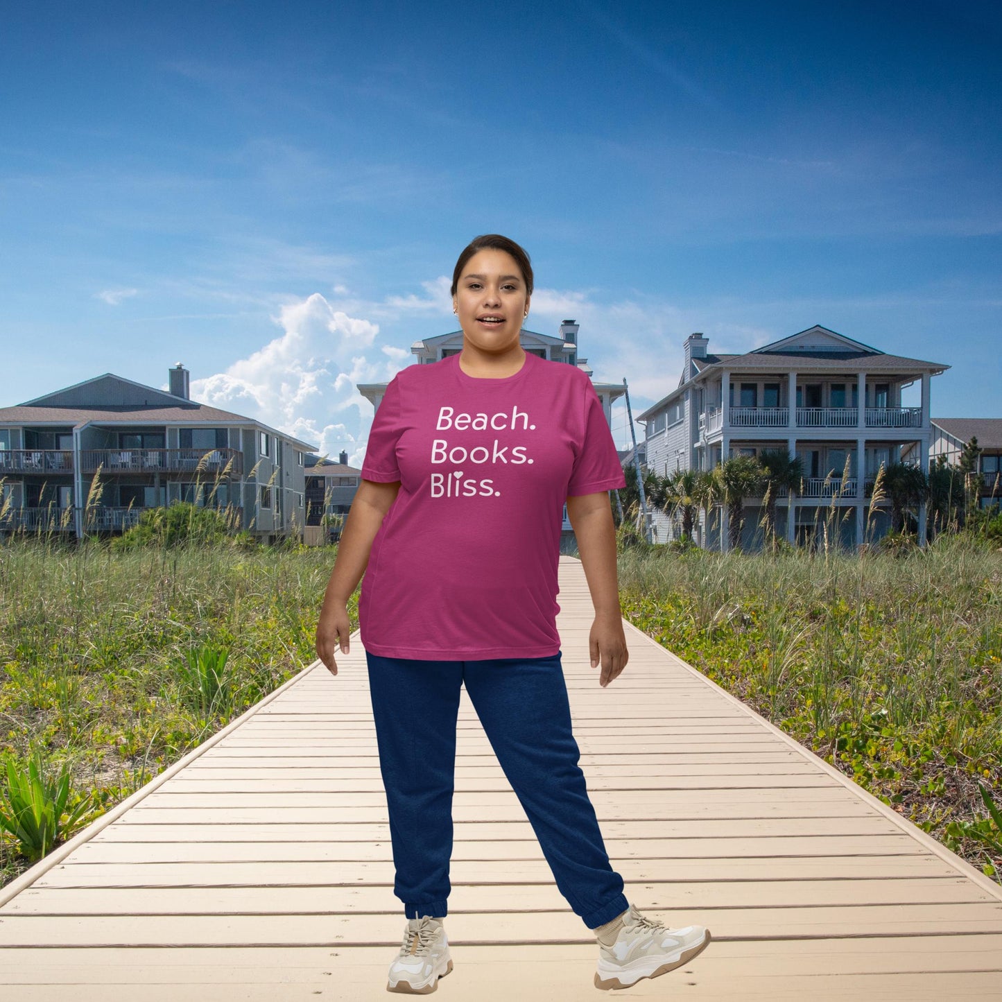 Beach Books Bliss t-shirt