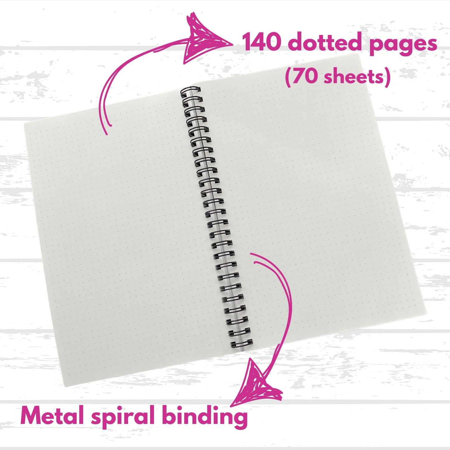 Happiness Spiral notebook