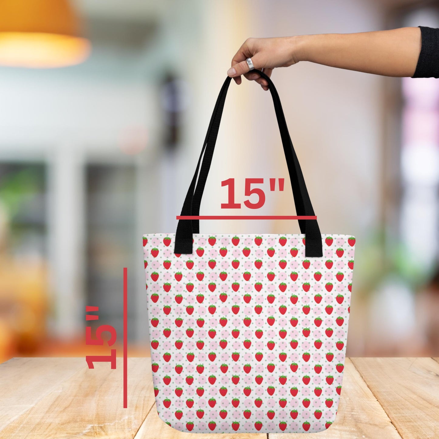 Strawberry Tote bag