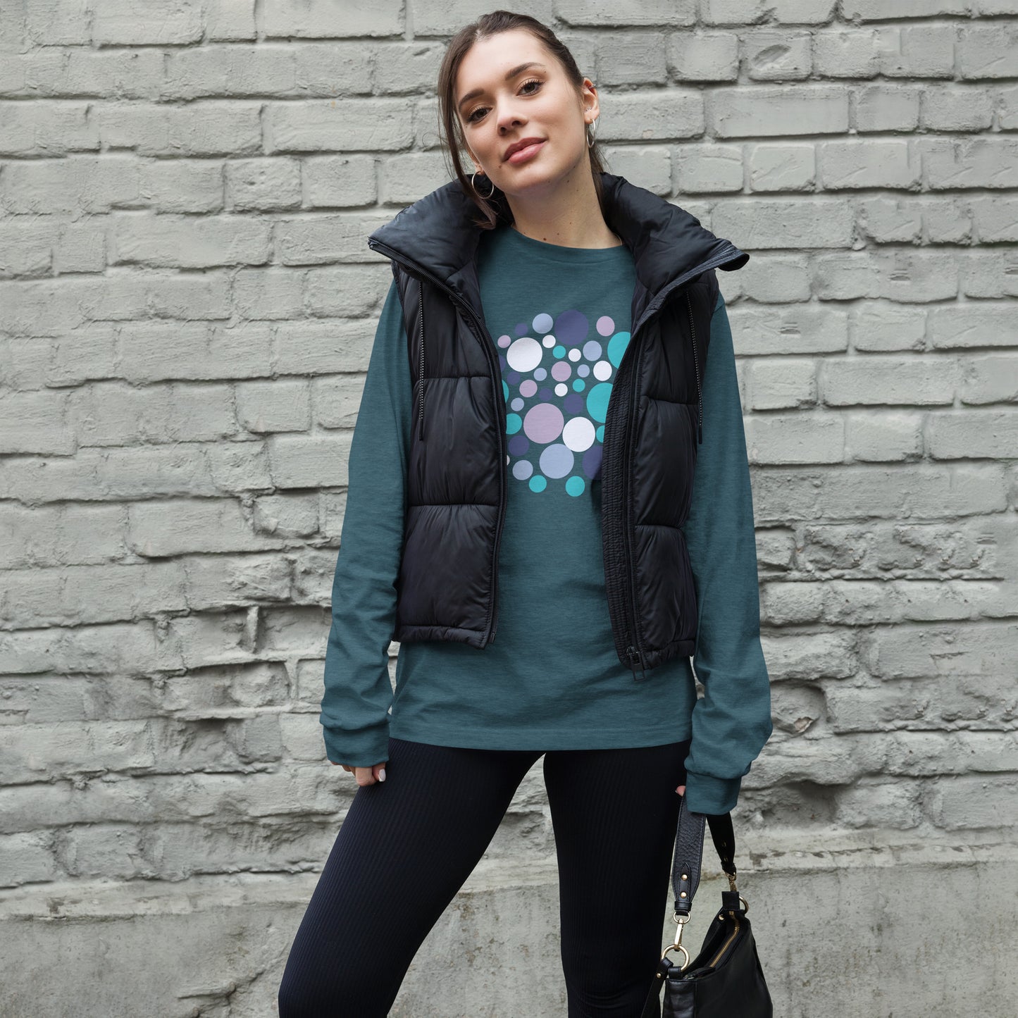 Summer Circles Long Sleeve Tee