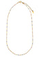 Multicolor gold and beads necklaces