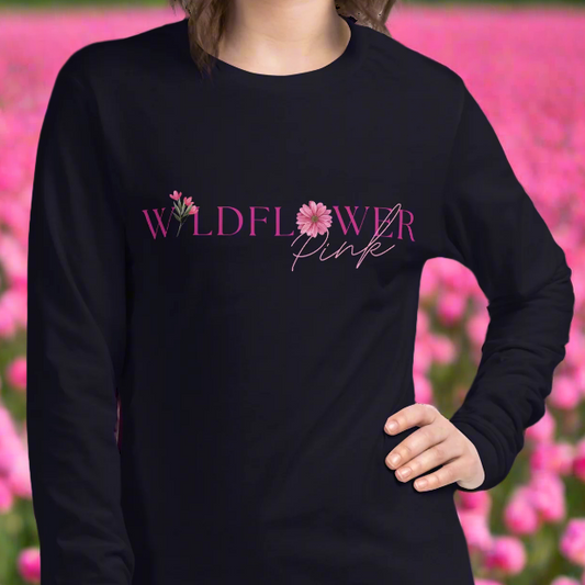 Wildflower Pink Long Sleeve Tee