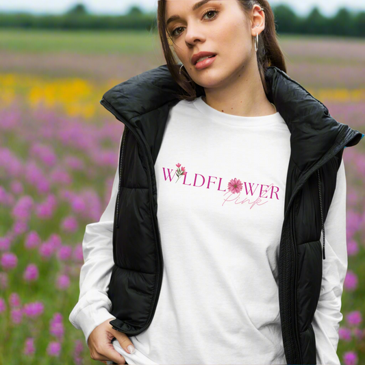 Wildflower Pink Long Sleeve Tee